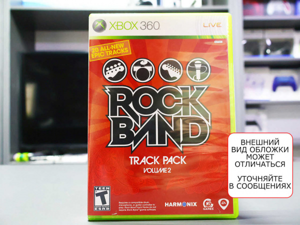 Rock Band Track Pack Volume 2 (Xbox 360, АНГЛ, БУ) (NTSC) - интернет-магазин GameShock г. Челябинск