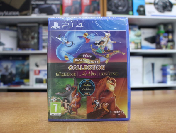 Disney Classic Games: The Jungle Book, Aladdin & The Lion King [PS4, английская версия] - интернет-магазин GameShock г. Челябинск
