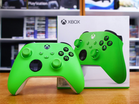 Геймпад Microsoft Xbox Series Velocity Green (model 1914) (зеленый) (БУ) - интернет-магазин GameShock г. Челябинск