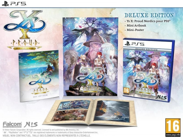 Ys X: Proud Nordics - Deluxe Edition [PS5, английская версия] - интернет-магазин GameShock г. Челябинск