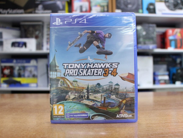 Tony Hawk's Pro Skater 3+4 (PS4, английская версия) - интернет-магазин GameShock г. Челябинск