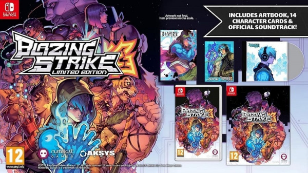 Blazing Strike - Limited Edition [Nintendo Switch, английская версия] - интернет-магазин GameShock г. Челябинск