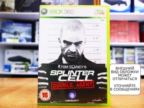 Tom Clancy's Splinter Cell Double Agent (Xbox 360, АНГЛ, БУ) - интернет-магазин GameShock г. Челябинск