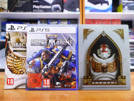 Warhammer 40,000: Space Marine II (2) - Ultima Limited Edition (PS5, русская версия) (Уценка) - интернет-магазин GameShock г. Челябинск