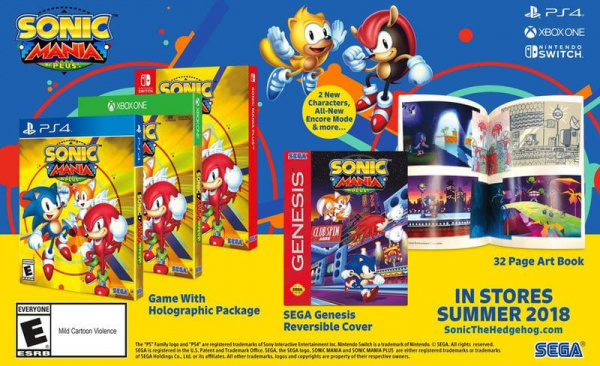 Sonic Mania Plus с артбуком (Xbox One, английская версия) - интернет-магазин GameShock г. Челябинск