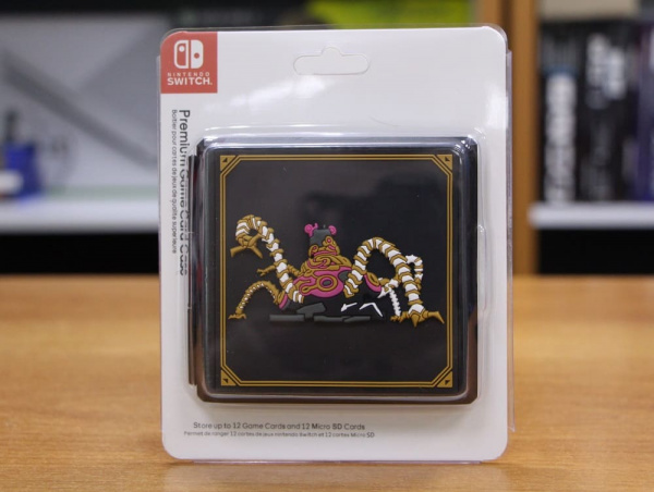 Кейс-футляр для хранения 12 картриджей (игр) Nintendo Switch Premium Game Card Case "Zelda Guardian" - интернет-магазин GameShock г. Челябинск