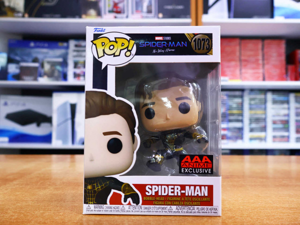 Фигурка Funko POP! Marvel. Spider-Man No Way Home: Spider-Man (AAA Exc) 1073 - интернет-магазин GameShock г. Челябинск