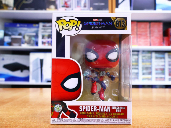 Фигурка Funko POP! Spider Man No Way Home: Spider-Man (Integrated Suit) 913 - интернет-магазин GameShock г. Челябинск Фигурка Funko POP! Spider Man No Way Home: Spider-Man (Integrated Suit) 913 - интернет-магазин GameShock г. Челябинск