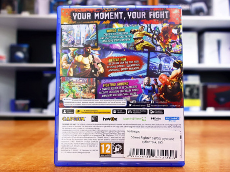 Street Fighter 6 (PS5, русские субтитры, БУ) - интернет-магазин GameShock г. Челябинск