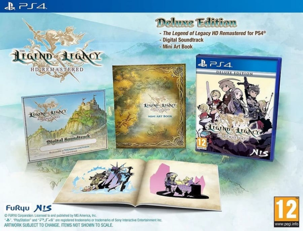 The Legend of Legacy HD Remastered - Deluxe Edition [PS4, английская версия] - интернет-магазин GameShock г. Челябинск