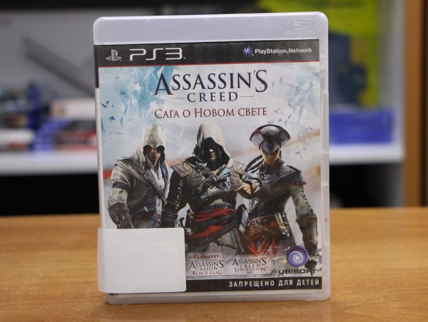 Assassin's Creed: Сага о Новом Свете (Birth of a New World) (PS3, РУС, БУ) - интернет-магазин GameShock г. Челябинск Assassin's Creed: Сага о Новом Свете (Birth of a New World) (PS3, РУС, БУ) - интернет-магазин GameShock г. Челябинск