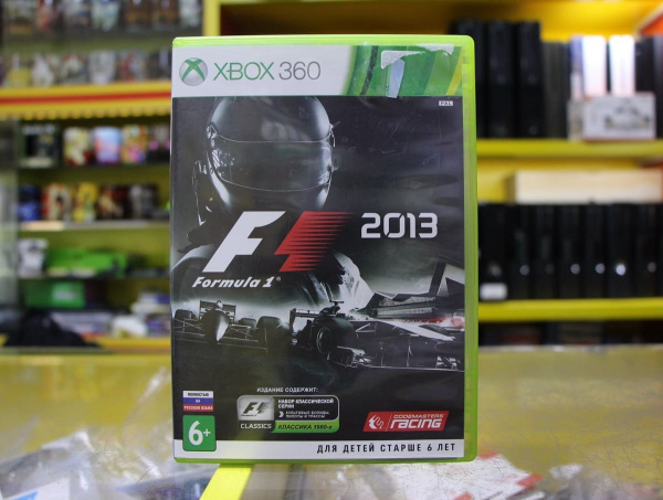 F1 2013 (Xbox 360, АНГЛ, БУ) - интернет-магазин GameShock г. Челябинск