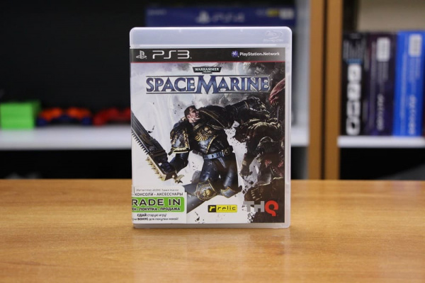 Warhammer 40,000: Space Marine (PS3, РУС, БУ) - интернет-магазин GameShock г. Челябинск