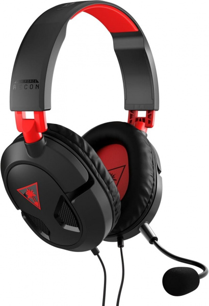 Проводная гарнитура Turtle Beach Recon 50 чёрный/красный - интернет-магазин GameShock г. Челябинск