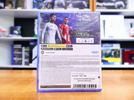 EA Sports FC 26 (FIFA 26) (PS5, русские субтитры) - интернет-магазин GameShock г. Челябинск