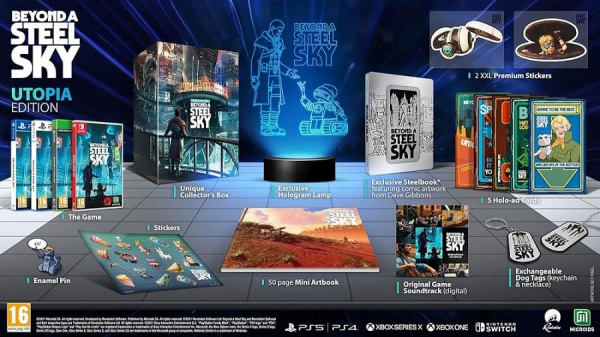 Beyond a Steel Sky - Utopia Edition [PS4, русские субтитры] - интернет-магазин GameShock г. Челябинск
