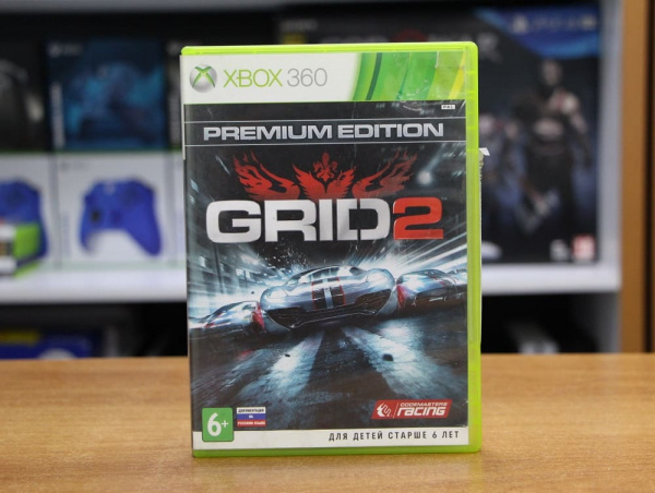 Grid 2 (Xbox 360, АНГЛ, БУ) - интернет-магазин GameShock г. Челябинск
