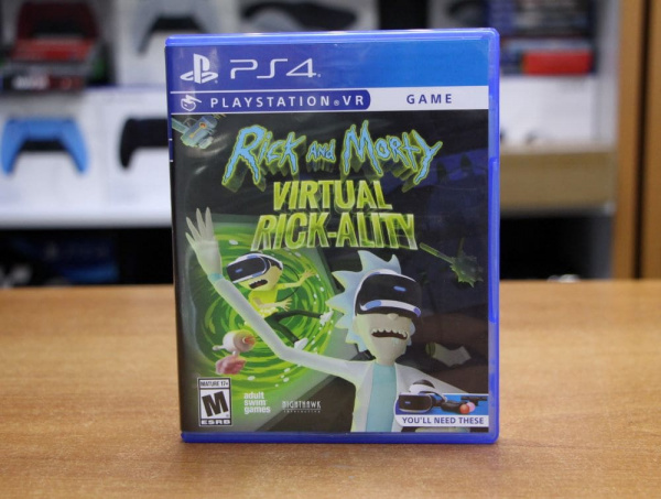 Rick and Morty - Virtual Rick-Ality (только для PS VR) (PS4, АНГЛ, БУ) - интернет-магазин GameShock г. Челябинск Rick and Morty - Virtual Rick-Ality (только для PS VR) (PS4, АНГЛ, БУ) - интернет-магазин GameShock г. Челябинск