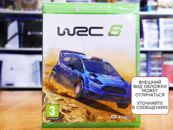 WRC 6 (Xbox One, английская версия) - интернет-магазин GameShock г. Челябинск