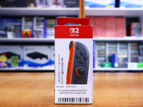 Контроллер правый Joy-Con 2 Light Red (светло-красный) - интернет-магазин GameShock г. Челябинск