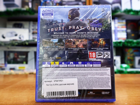 Far Cry 5 (PS4, русская версия) - интернет-магазин GameShock г. Челябинск Far Cry 5 (PS4, русская версия) - интернет-магазин GameShock г. Челябинск