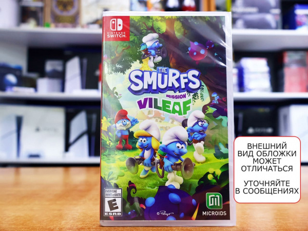 Смурфики - Операция «Злолист» (Nintendo Switch, русские субтитры) - интернет-магазин GameShock г. Челябинск