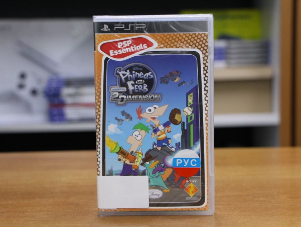 Финес и Ферб: Покорение 2-го Измерения (PSP, РУС) - интернет-магазин GameShock г. Челябинск