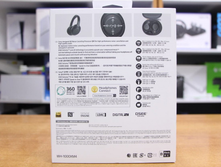 Беспроводные наушники Sony WH-1000XM4 черный (БУ) - интернет-магазин GameShock г. Челябинск