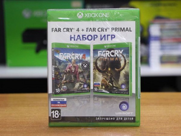 Far Cry 4 + Far Cry Primal (Xbox One, РУС) - интернет-магазин GameShock г. Челябинск
