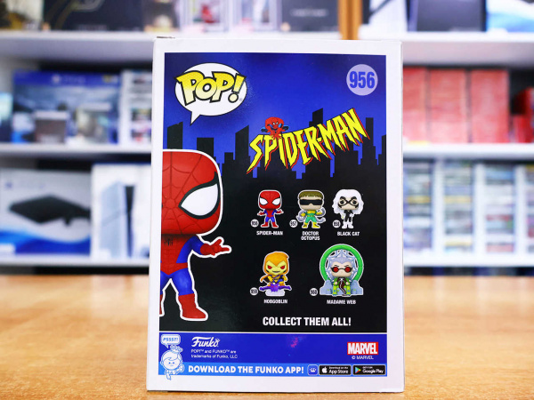Фигурка Funko POP! Marvel. Spider-Man: Spider-Man (Exc) 956 - интернет-магазин GameShock г. Челябинск Фигурка Funko POP! Marvel. Spider-Man: Spider-Man (Exc) 956 - интернет-магазин GameShock г. Челябинск