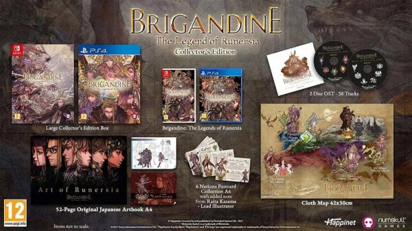 Brigandine: The Legend of Runersia - Collector's Edition [PS4, английская версия] - интернет-магазин GameShock г. Челябинск