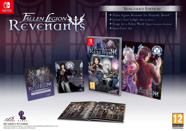 Fallen Legion Revenants - Vanguard Edition (Nintendo Switch, АНГЛ, БУ) - интернет-магазин GameShock г. Челябинск