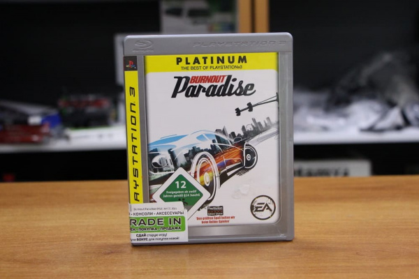 Burnout Paradise (PS3, АНГЛ, БУ) - интернет-магазин GameShock г. Челябинск