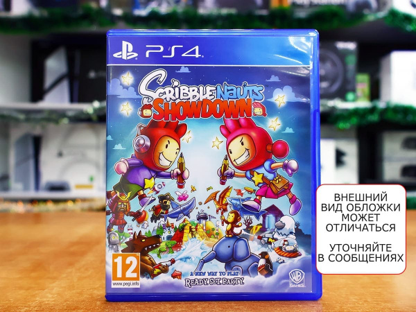 Scribblenauts Showdown (PS4, английская версия, БУ) - интернет-магазин GameShock г. Челябинск