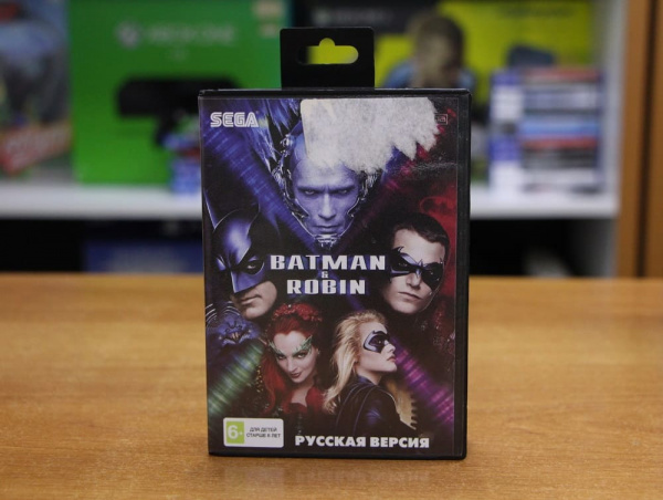 Картридж (16 бит) BATMAN ROBIN для Сеги - интернет-магазин GameShock г. Челябинск Картридж (16 бит) BATMAN ROBIN для Сеги - интернет-магазин GameShock г. Челябинск