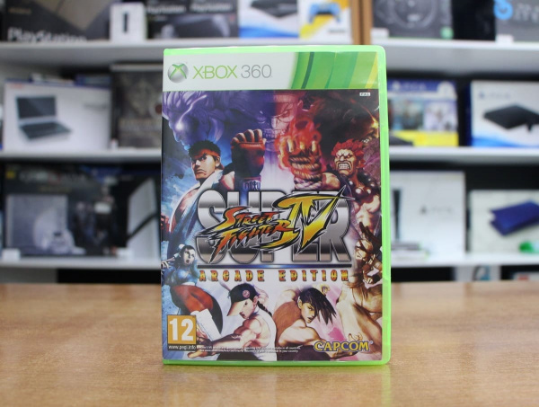 Super Street Fighter IV (4) Arcade Edition (Xbox 360, АНГЛ, БУ) - интернет-магазин GameShock г. Челябинск