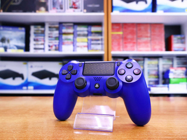 Геймпад Sony Playstation PS4 Dualshock 4 v2 Days of Play (CUH-ZCT2E) [БУ] - интернет-магазин GameShock г. Челябинск