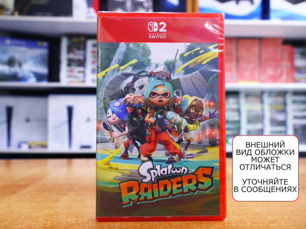 Splatoon Raiders (Nintendo Switch 2, английская версия) - интернет-магазин GameShock г. Челябинск