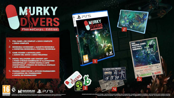 Murky Divers - PharmaCorps Edition (PS5, русские субтитры) - интернет-магазин GameShock г. Челябинск