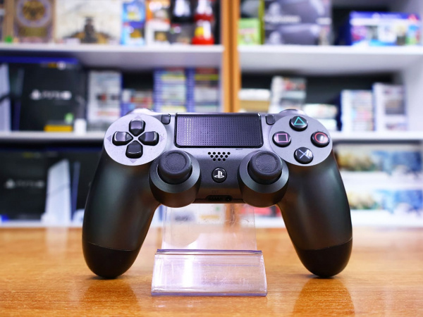 Геймпад Sony Playstation PS4 DualShock 4 v2 Steel Black (CUH-ZCT2E) [БУ] - интернет-магазин GameShock г. Челябинск