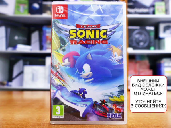 Team Sonic Racing [Nintendo Switch, русские субтитры] - интернет-магазин GameShock г. Челябинск