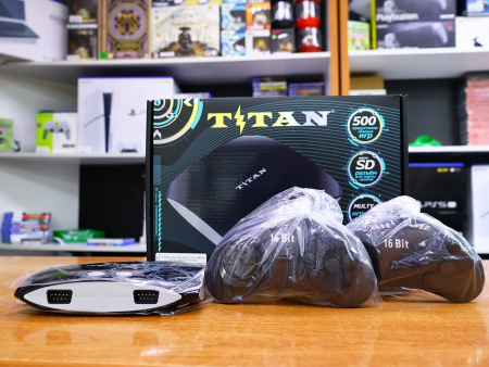 Игровая приставка Magistr Titan черный (2в1 8+16 Bit) SD +500 игр - интернет-магазин GameShock г. Челябинск
