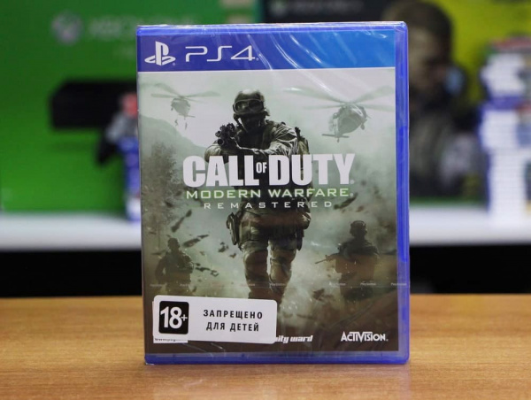 Call of Duty: Modern Warfare Remastered (PS4, английская версия) - интернет-магазин GameShock г. Челябинск