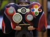 Чехол силиконовый для джойстика Xbox 360 Камуфляж Красный - интернет-магазин GameShock г. Челябинск
