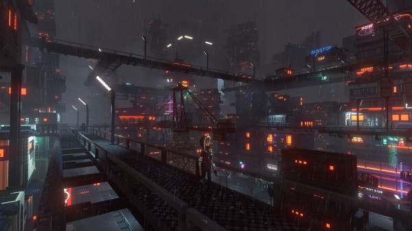 Cloudpunk (PS5, русские субтитры, БУ) - интернет-магазин GameShock г. Челябинск
