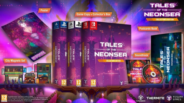 Tales of the Neon Sea - Collector's Edition [PS4, русские субтитры] - интернет-магазин GameShock г. Челябинск