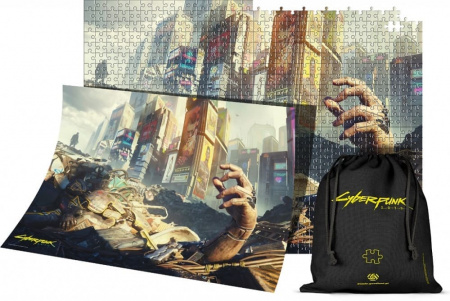 Пазл - Cyberpunk 2077: Hand (1000 Элементов) - интернет-магазин GameShock г. Челябинск Пазл - Cyberpunk 2077: Hand (1000 Элементов) - интернет-магазин GameShock г. Челябинск