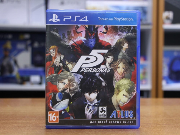 Persona 5 (PS4, АНГЛ, БУ) - интернет-магазин GameShock г. Челябинск