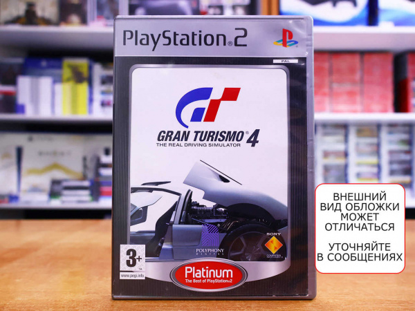 Gran Turismo 4 (PS2, АНГЛ, БУ) - интернет-магазин GameShock г. Челябинск