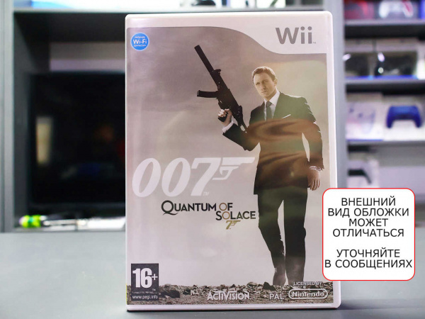 007: Quantum of Solace (Wii, АНГЛ, БУ) - интернет-магазин GameShock г. Челябинск